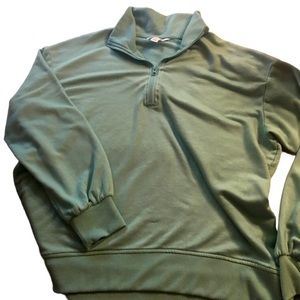 Three Dots Pullover Sweater Sage Green